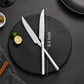 KINGSTONE 9.4-inch steak knife showing handle design and balance.