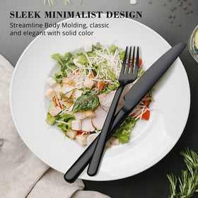 Kingstone dessert and soup spoons showcase smooth finish and easy cleaning.