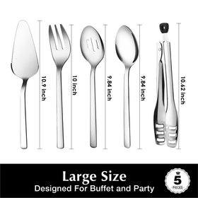 Kingstone cake server 10.9 inches for clean cake portions at weddings