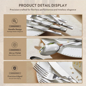 Kingstone dinner fork 8.3 inches with sturdy daily use.