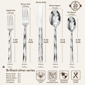 Kingstone dinner knife 9.2 inches for precise cutting.