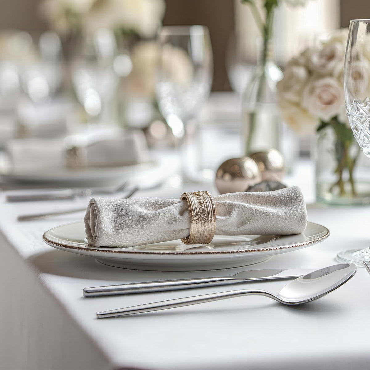 KINGSTONE 30-piece set elevates home, hotel, and restaurant tables.