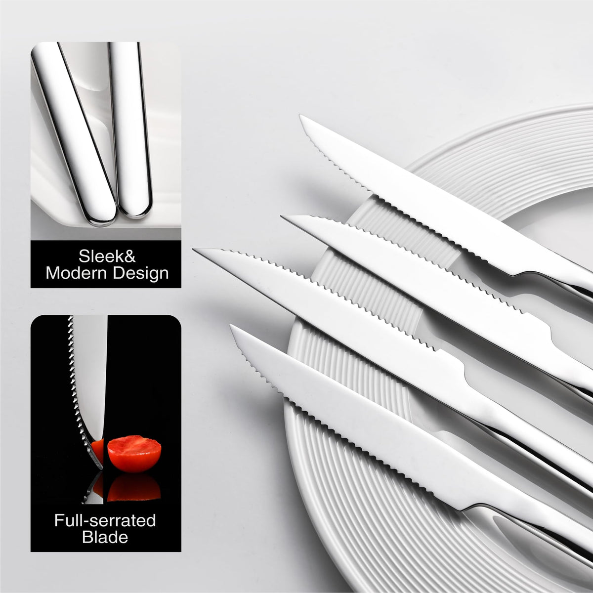 German high-carbon stainless steel blade—durable and corrosion resistant.