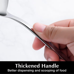 Kingstone serving fork 10 inches for sturdy meat and dish handling