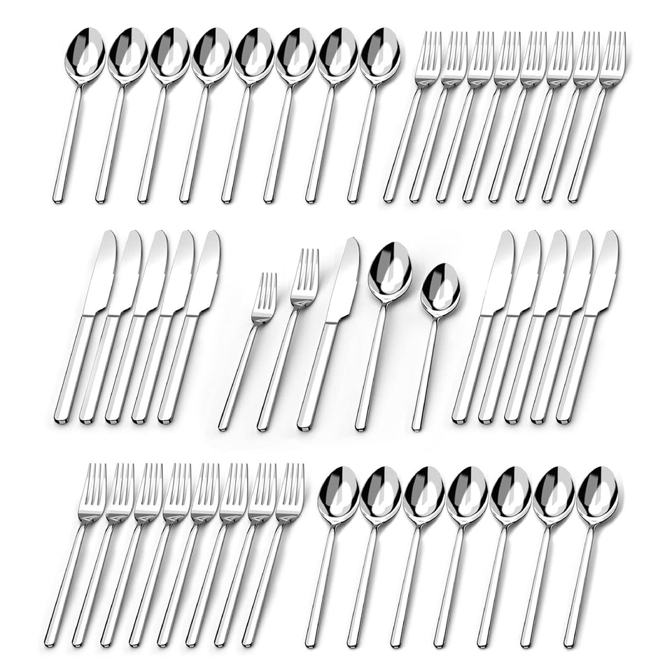 Kingstone 60-piece flatware set for a full 12-person dinner service