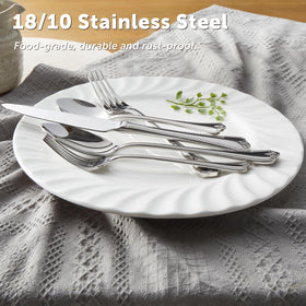 KINGSTONE 18/10 stainless steel ensures corrosion resistance and shine.