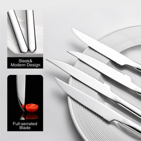 KINGSTONE sleek modern design complements diverse tableware and everyday dining