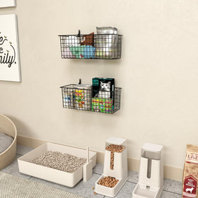 Kinlink pantry organization with fruits and vegetables stored neatly.
