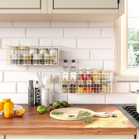KINLINK versatile kitchen and bathroom use keeps towels, snacks, and toiletries tidy.