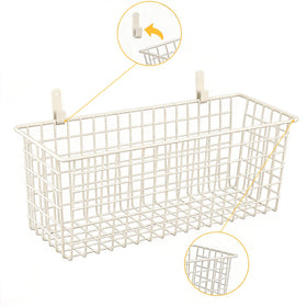 KINLINK wire construction highlights sturdy metal design for long-lasting organization.