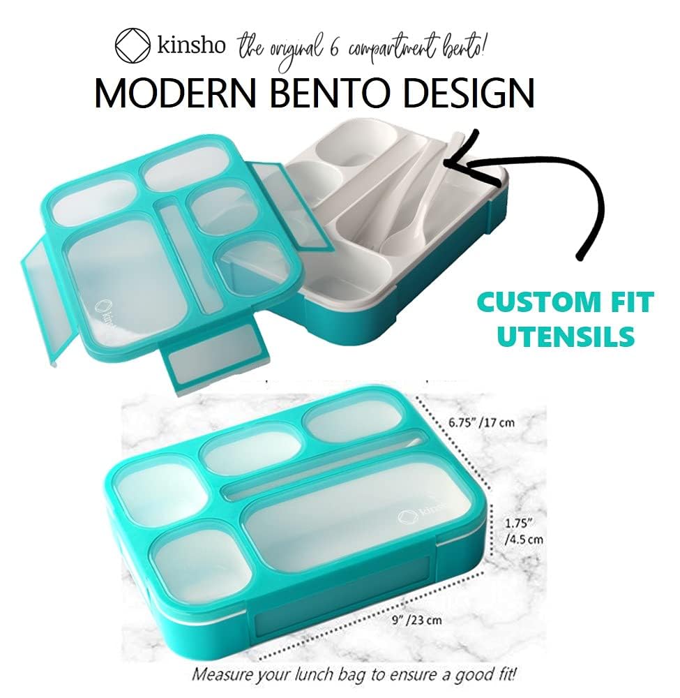 Kinsho deluxe ice pack included to keep foods fresh during the day.