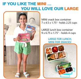 Kinsho kid-friendly design supports easy packing and appealing lunches.