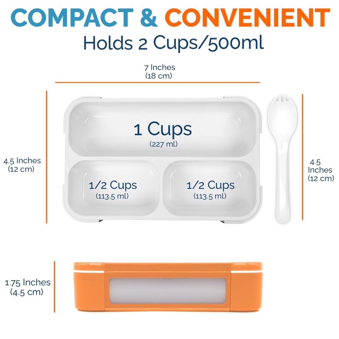 Kinsho snap-tight latches ensure lids stay closed during travel.