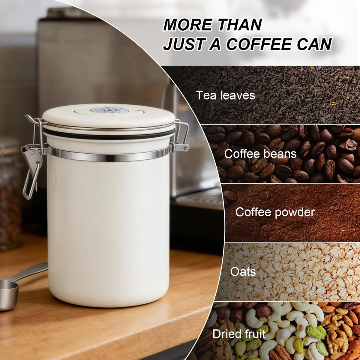 Kirecoo gift-ready canister with accessories on packaging