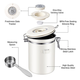 Kirecoo measuring scoop attached for precise brewing