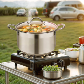 Kirecoo 5-layer bottom ensures even heat distribution during cooking