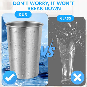KISEER 350ml cups suitable for coffee, tea, and cold drinks.