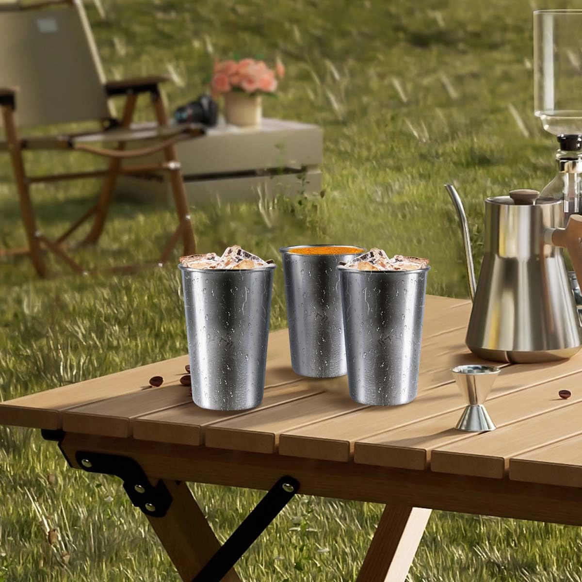 KISEER easy-to-clean tumblers perfect as reusable alternatives to disposables.