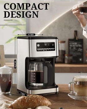 Kismile auto-pause feature stops brewing for a quick cup