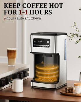 Kismile programmable timer allows waking to fresh coffee