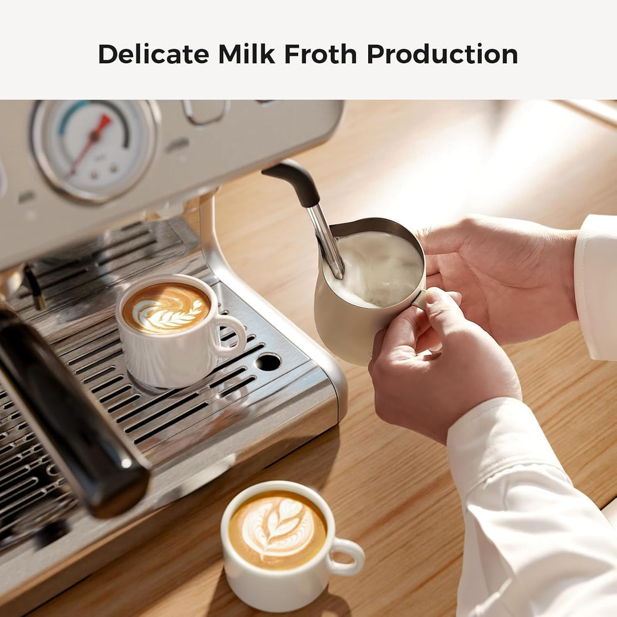 Kismile commercial-grade portafilter and filters for precise brewing