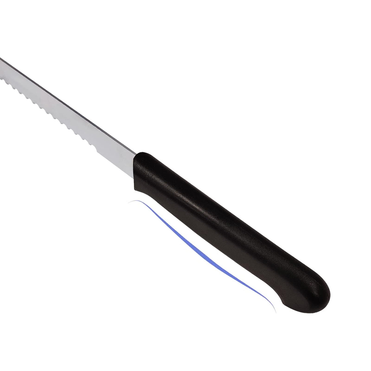 Kiss Core bread knife handles soft bread with minimal tearing.
