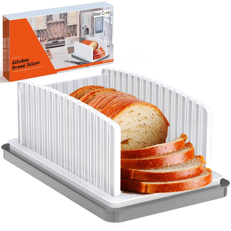 Kiss Core bread slicer base shown for steady, uniform slices