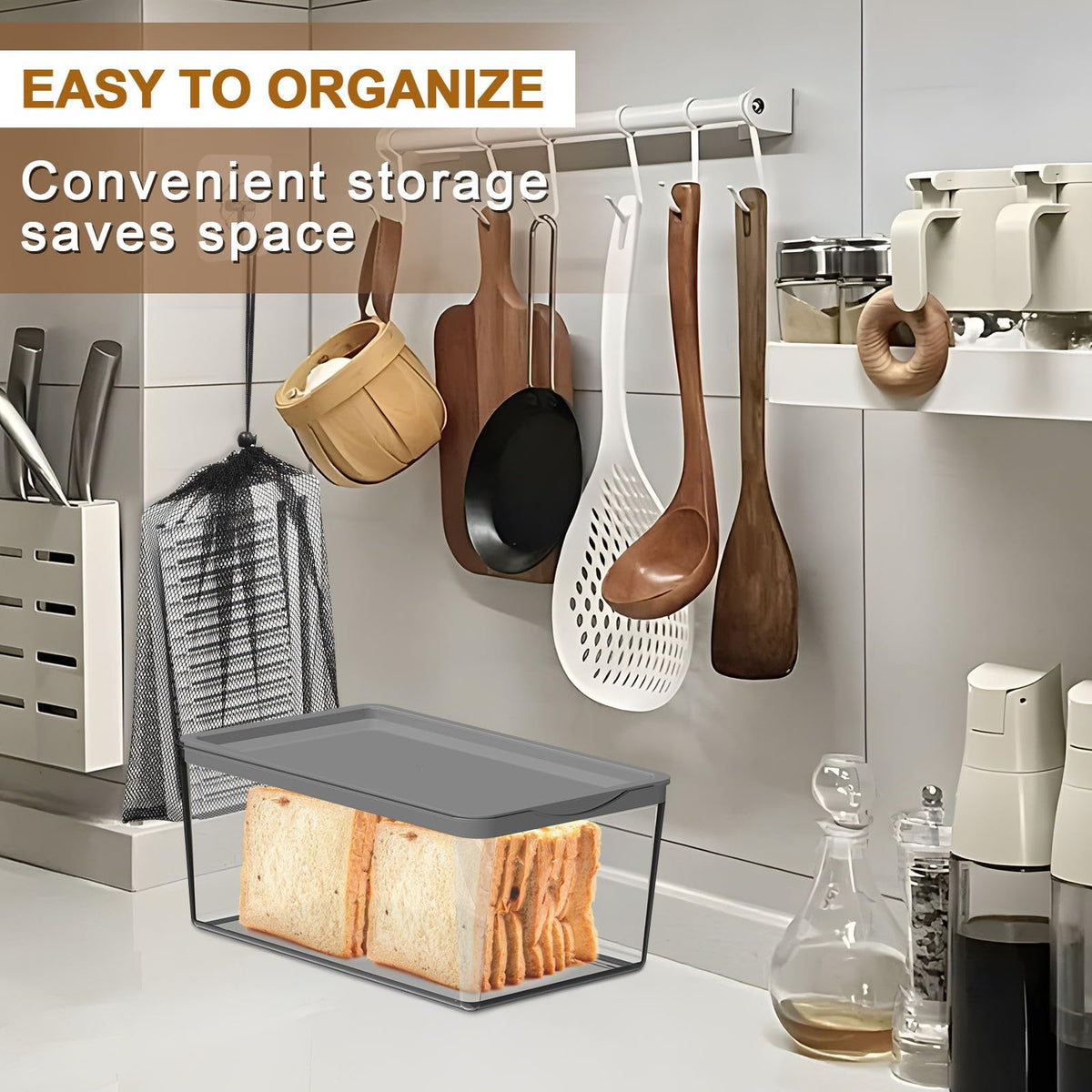 Kiss Core foldable cutting guide saves counter space when stored