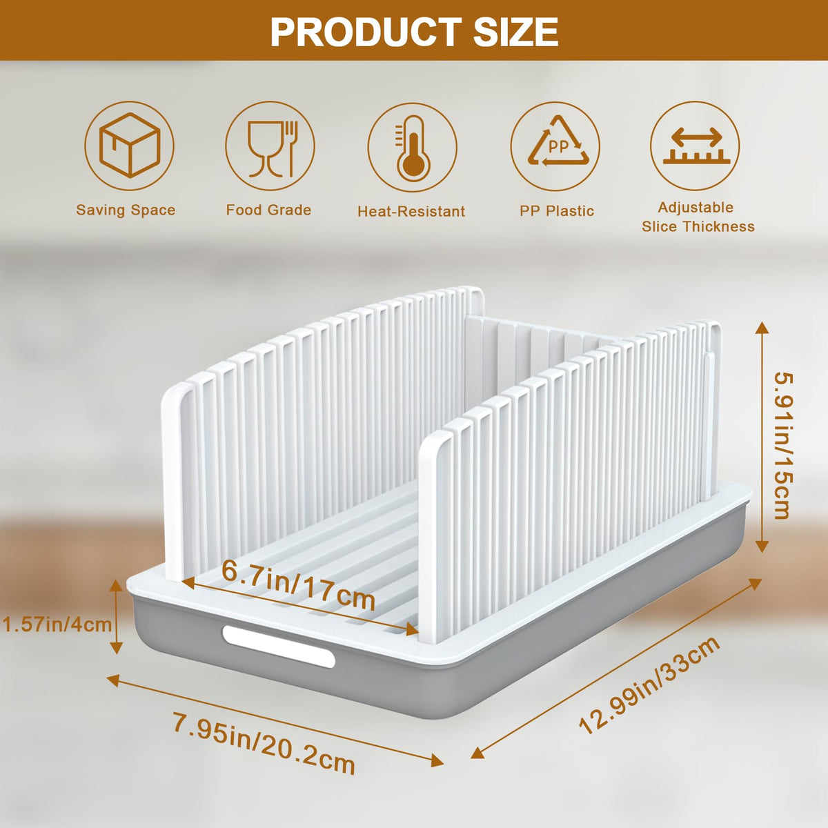 Kiss Core Upgrade Bread Slicer uniform slices for bakery-like results