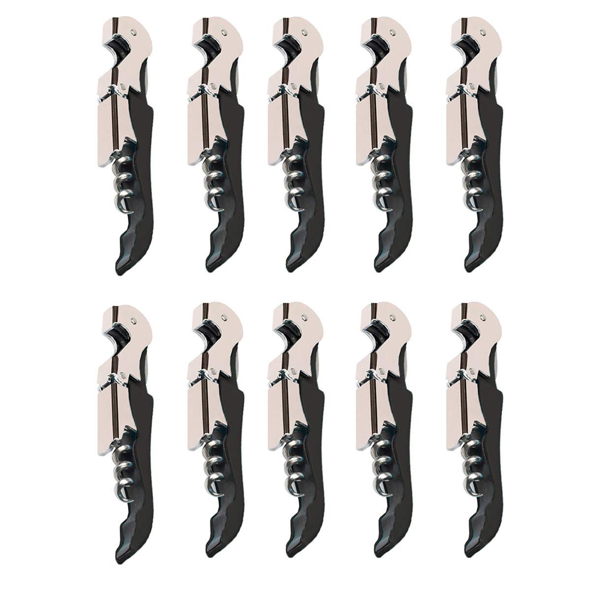 Kit-Home professional waiter corkscrew bottle opening in action for efficient service.