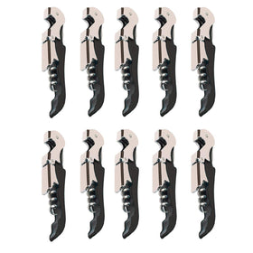 Kit-Home professional waiter corkscrew bottle opening in action for efficient service.
