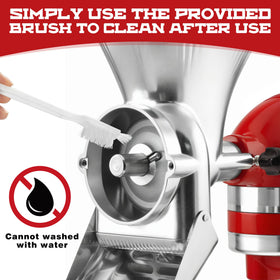 KITOART includes cleaning brush for quick maintenance after every use.