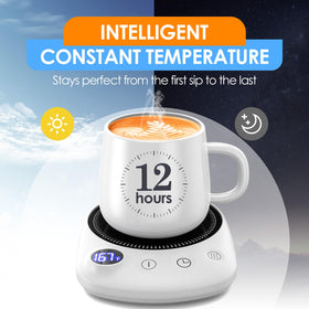 KitchekShop warmer with four temperature settings for precise warmth