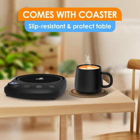 KitchekShop Warmer with large heating panel fits most cup sizes