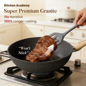 Kitchen Academy 11-inch fry pan ideal for searing and quick meals