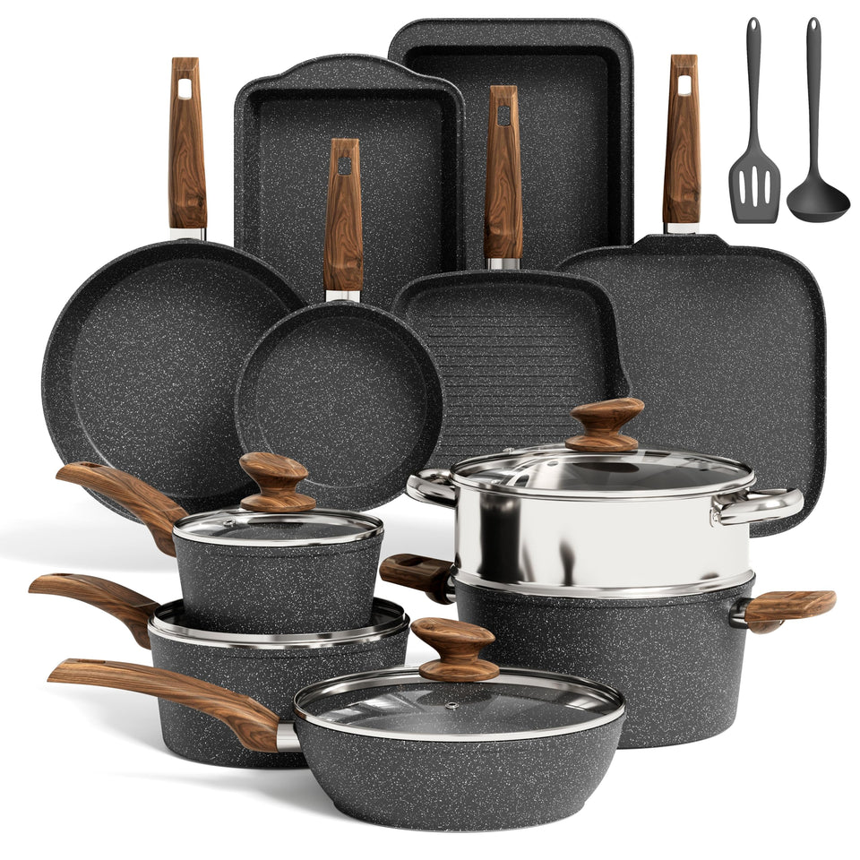 Kitchen Academy 17Pcs set full collection—versatile for everyday cooking.