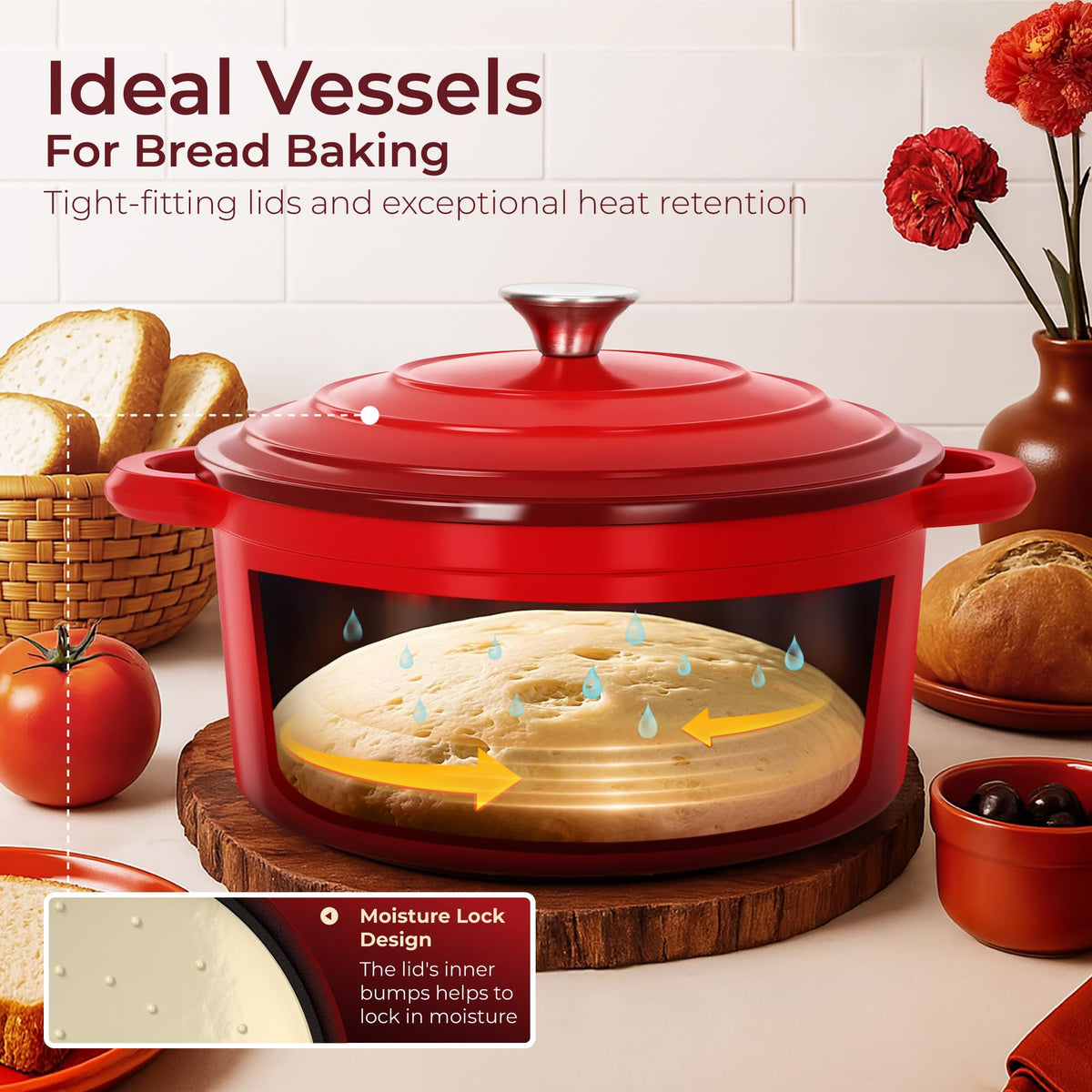 Kitchen Academy 2qt saucepan with lid for precise simmering sauces