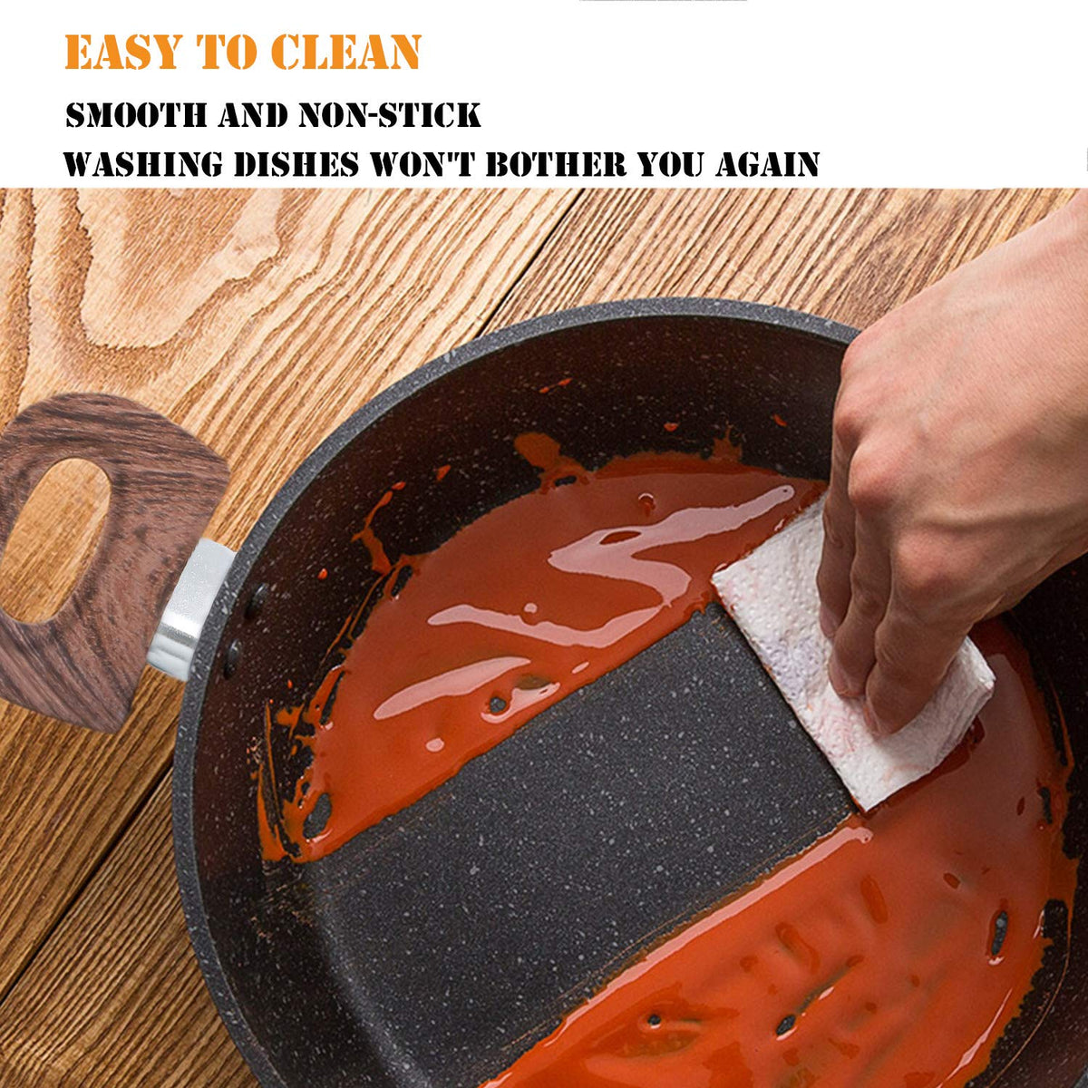 Kitchen Academy 5-quart casserole with lid for family dinners.