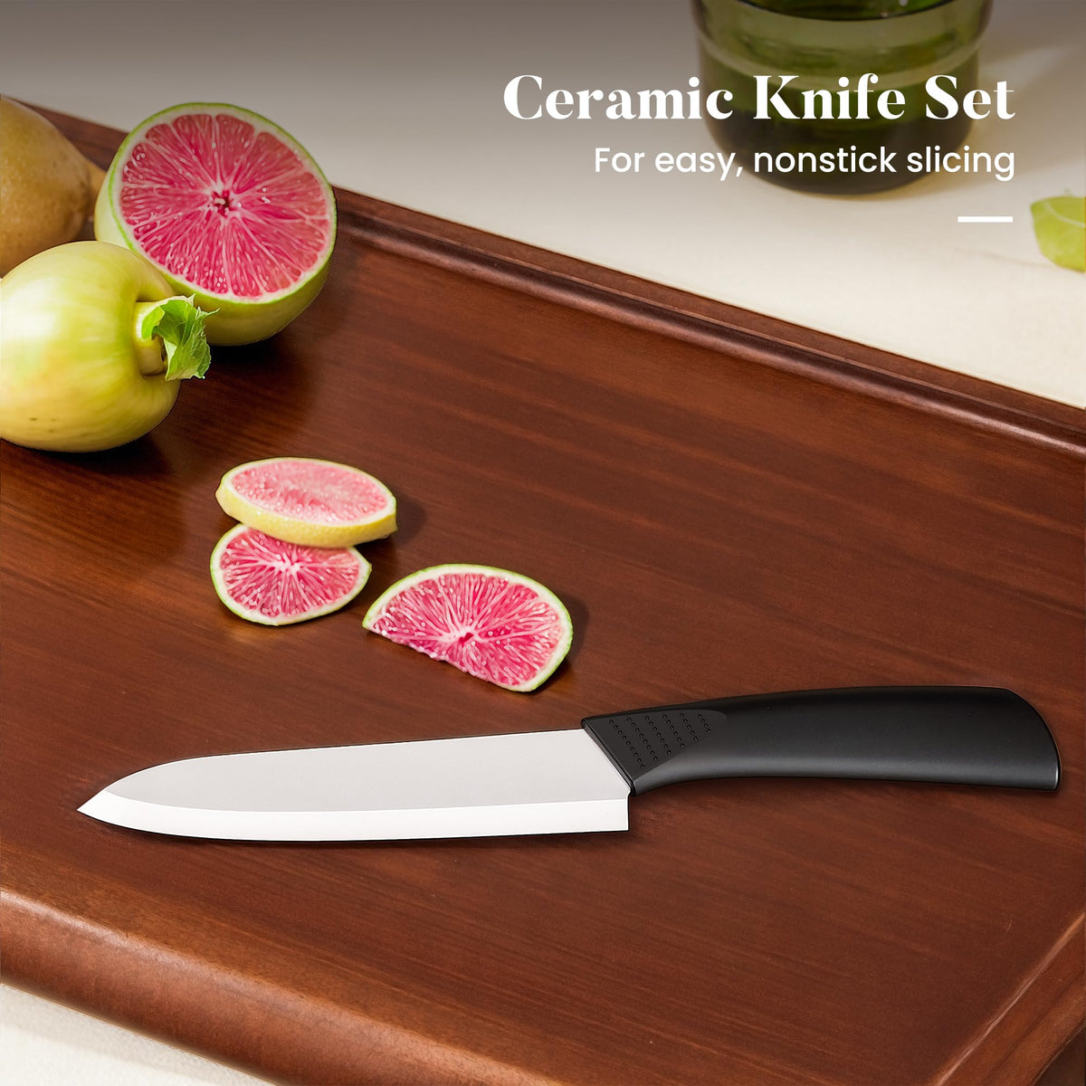 Kitchen Academy included lids and utensils simplify prep and cleanup