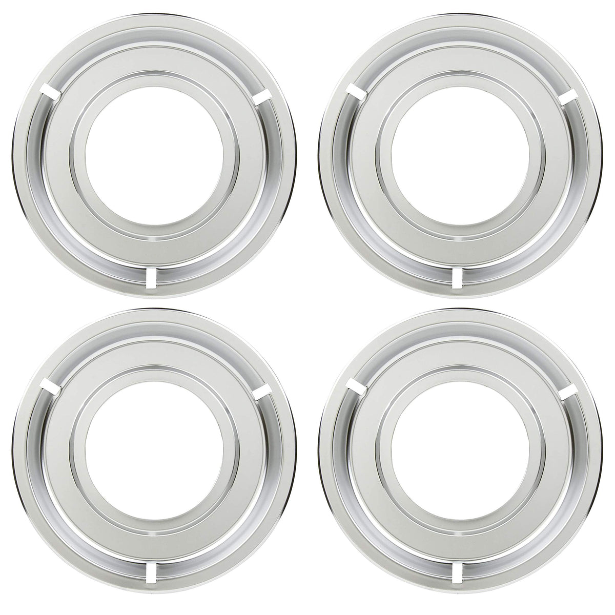 KITCHEN BASICS 101 replacement round drip pan for Frigidaire and Tappan, 8.25 inch diameter.