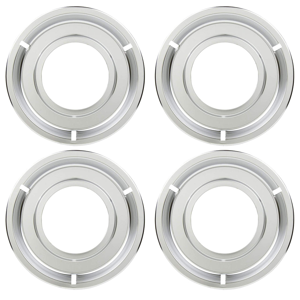 KITCHEN BASICS 101 replacement round drip pan for Frigidaire and Tappan, 8.25 inch diameter.
