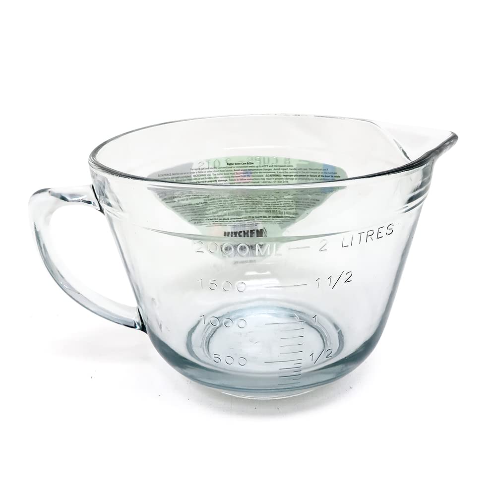 Kitchen Classics 2 Quart Batter Bowl supports easy mixing for everyday recipes.