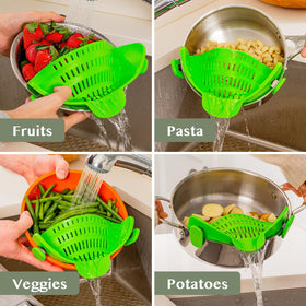 Kitchen Gizmo rv camping-friendly strainer ideal for on-the-go kitchens