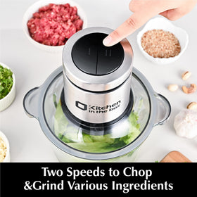 Kitchen in the Box dishwasher-safe parts simplify cleaning after meals.