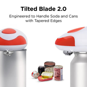 Kitchen Mama Auto 2.0 battery-operated design uses 4 AA batteries for cordless convenience.