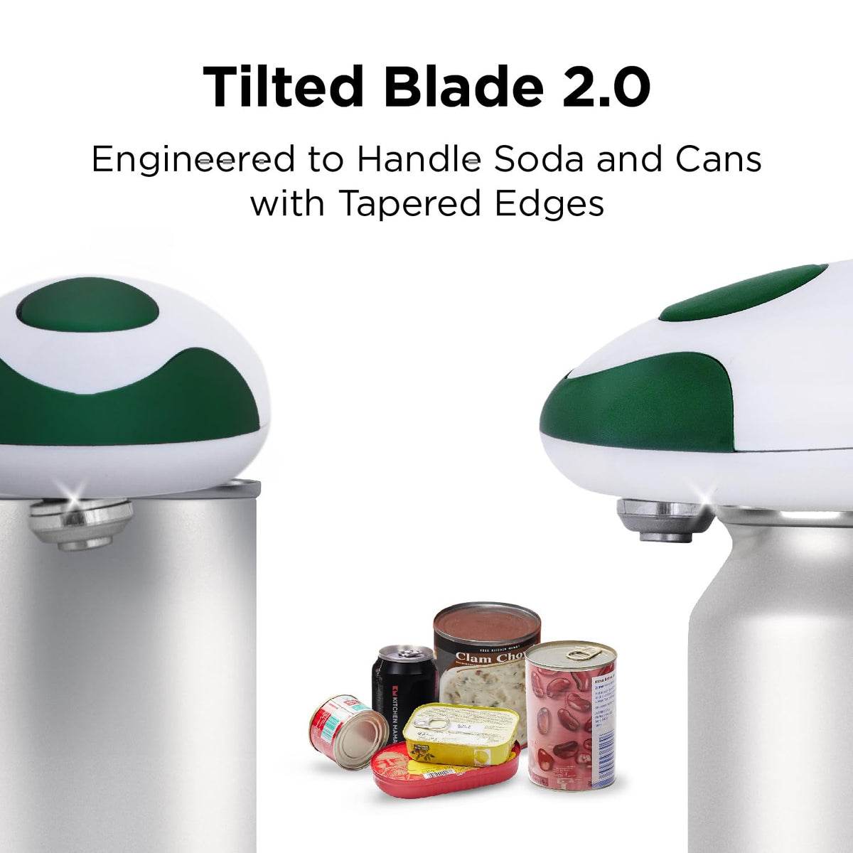 Kitchen Mama Auto 2.0 cordless design for portable use indoors or outdoors