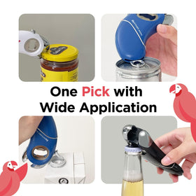 Kitchen Mama Epic One arthritis-friendly grip supports gentle use.