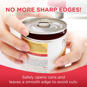 Kitchen Mama hands-free opening emphasizes ease for seniors and arthritis sufferers.