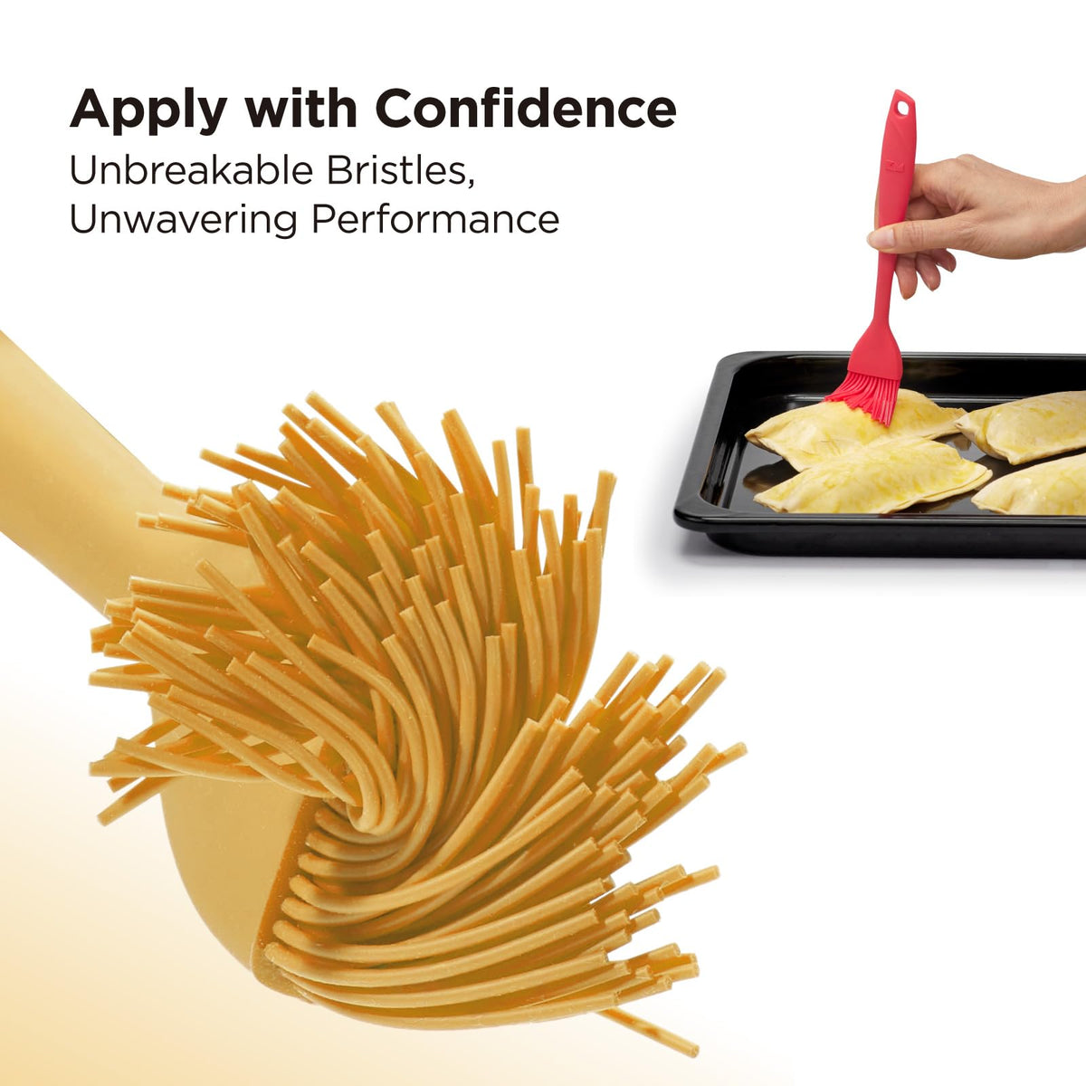 Dishwasher-safe Kitchen Mama WaltzGrip design for easy cleaning after use