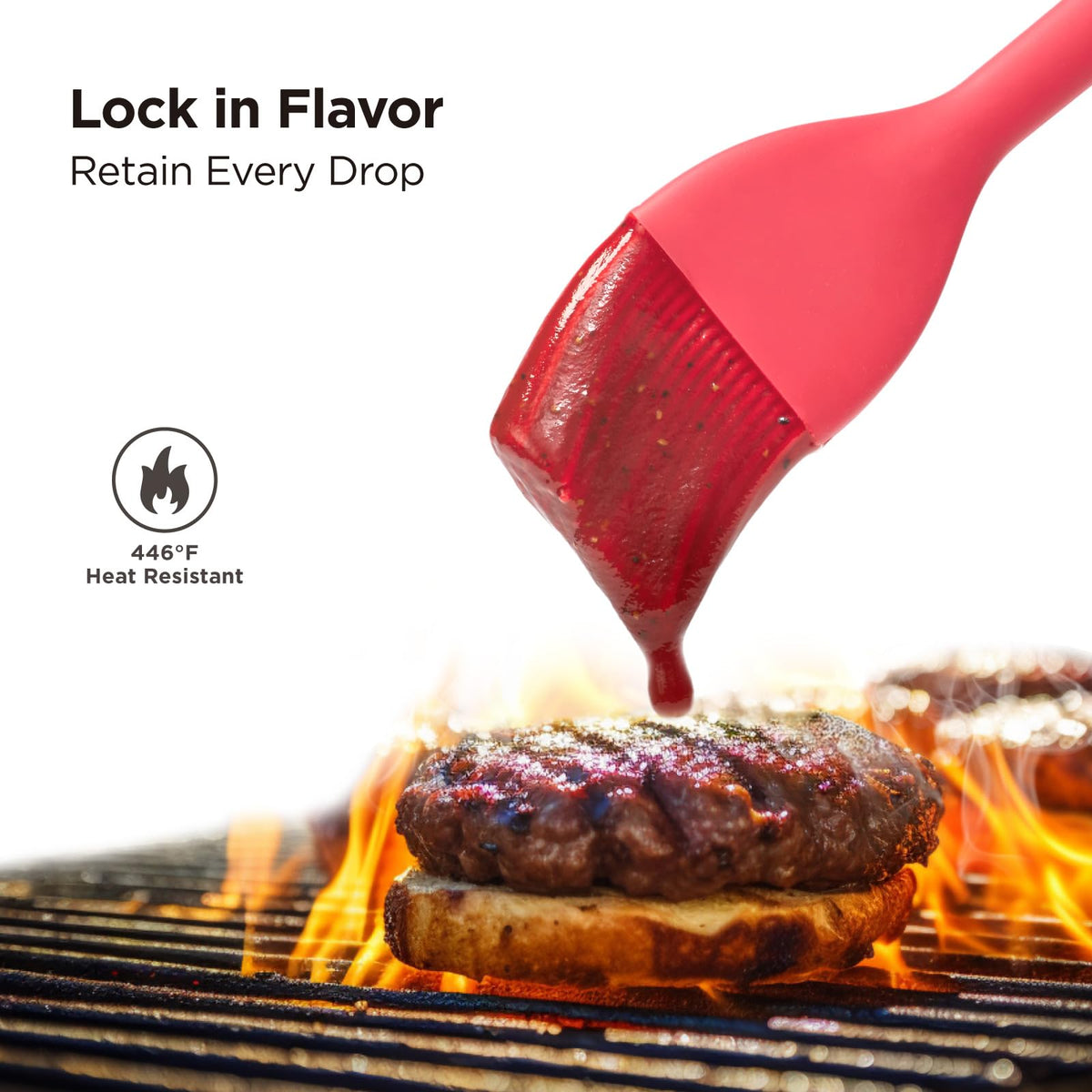 Kitchen Mama WaltzGrip seamless one-piece design prevents shedding
